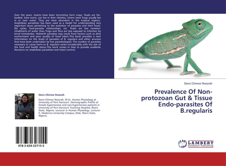 Produktbild: Prevalence Of Non-protozoan Gut & Tissue Endo-parasites Of B.regularis