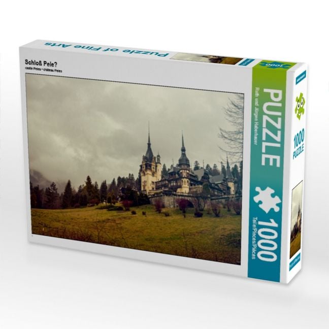 Produktbild: CALVENDO Puzzle Schlo&szlig; Peles | 1000 Teile Lege-Gr&ouml;&szlig;e 64 &times; 48 cm Foto-Puzzle f&uuml;r gl&uuml;ckliche Stunden