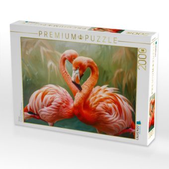 Produktbild: CALVENDO Puzzle Flamingos | 2000 Teile Lege-Gr&ouml;&szlig;e 90x67cm Foto-Puzzle f&uuml;r gl&uuml;ckliche Stunden