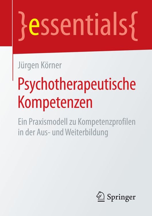 Produktbild: Psychotherapeutische Kompetenzen