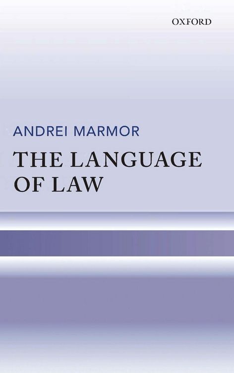Produktbild: The Language of Law