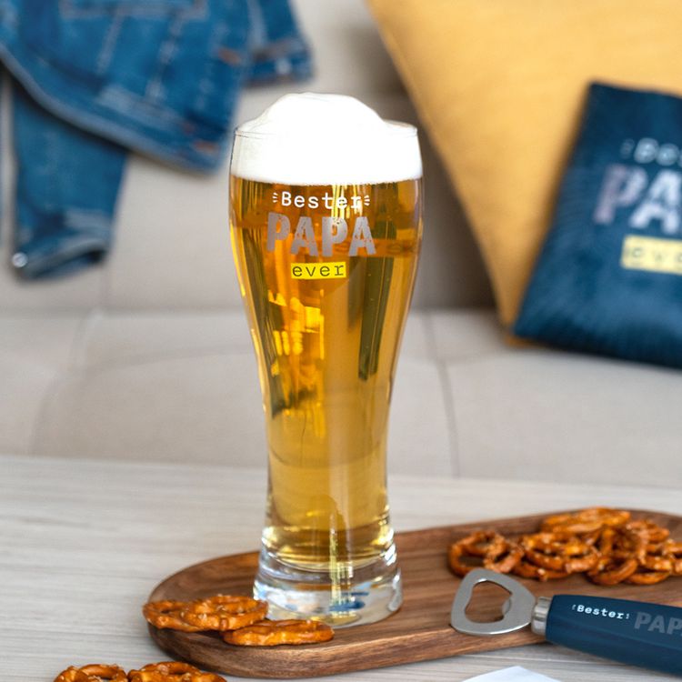 Produktbild: Weizenglas Motiv Papa