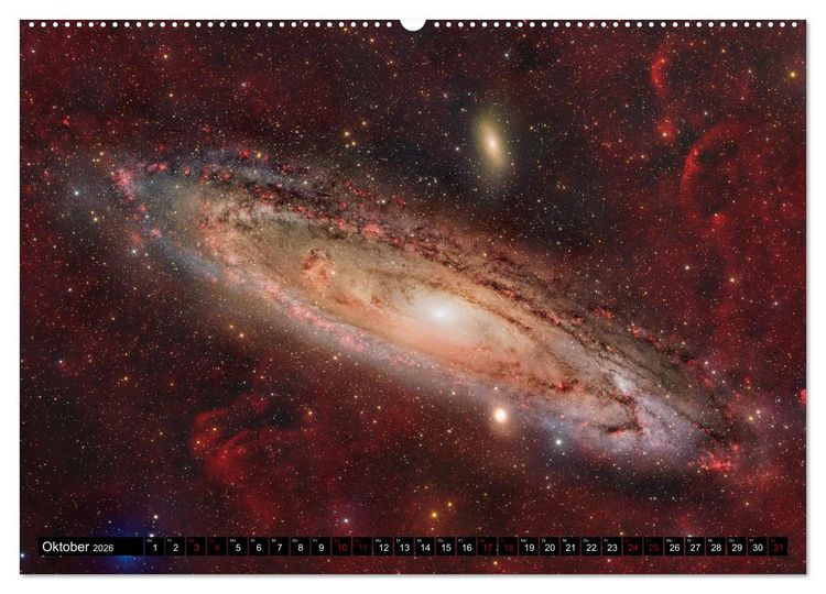 Produktbild: Deepsky XVIII (Wandkalender 2026 DIN A2 quer), CALVENDO Monatskalender