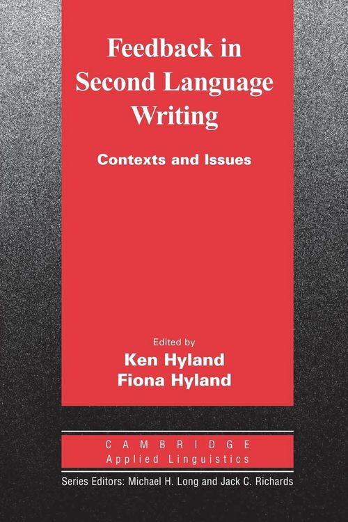 Produktbild: Feedback in Second Language Writing