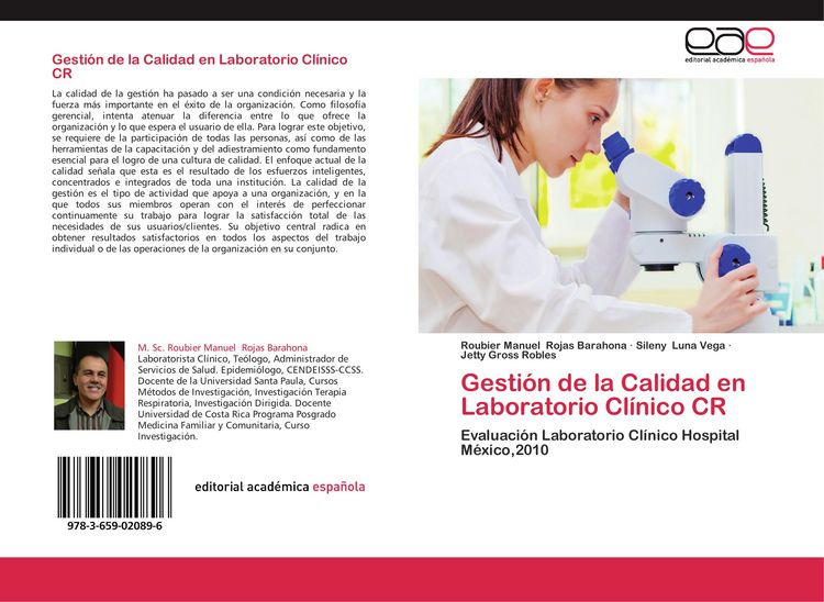 Produktbild: Gesti&oacute;n de la Calidad en Laboratorio Cl&iacute;nico CR