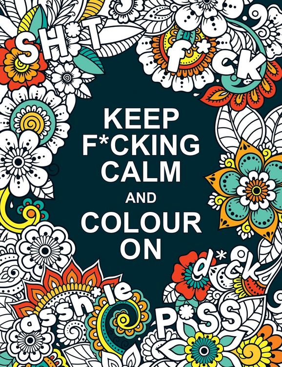 Produktbild: Keep F*cking Calm and Colour On