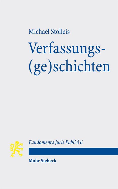 Produktbild: Verfassungs(ge)schichten