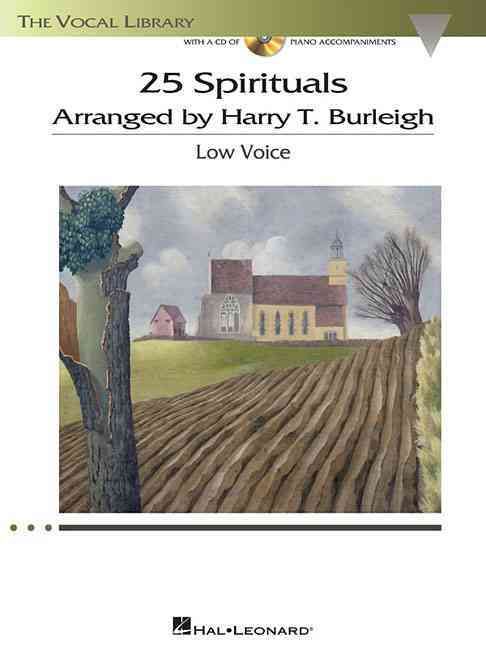 Produktbild: 25 Spirituals Arranged by Harry T. Burleigh with Companion Recordings of Piano Accompaniments Low Voice, Book/Audio Online