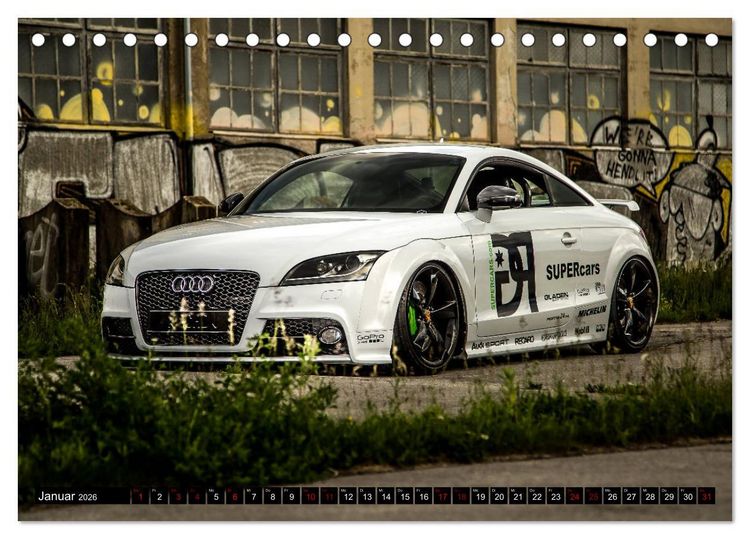 Produktbild: Tuning Cars (Tischkalender 2026 DIN A5 quer), CALVENDO Monatskalender