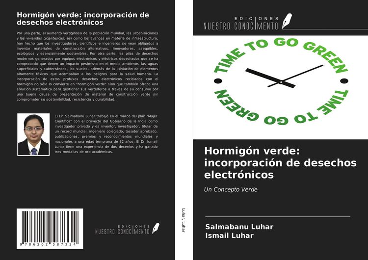 Produktbild: Hormig&oacute;n verde: incorporaci&oacute;n de desechos electr&oacute;nicos