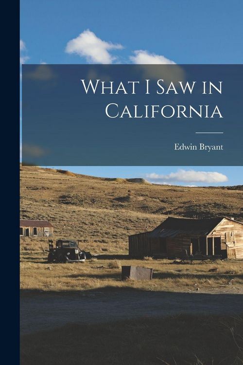 Produktbild: What I Saw in California