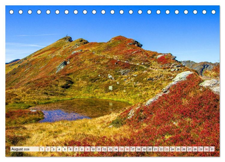 Produktbild: Gr&uuml;&szlig;e aus Hinterglemm (Tischkalender 2026 DIN A5 quer), CALVENDO Monatskalender