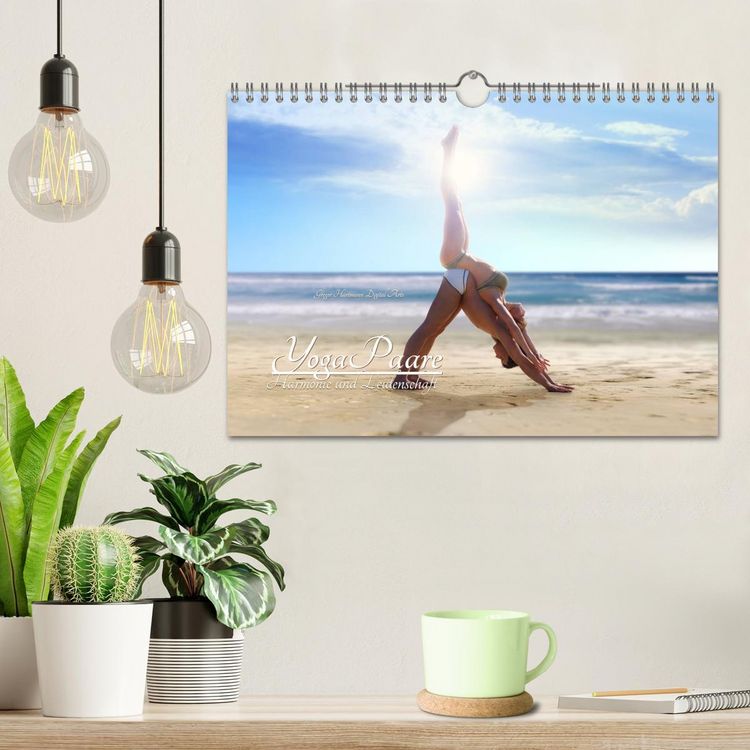 Produktbild: YogaPaare (Wandkalender 2026 DIN A4 quer), CALVENDO Monatskalender