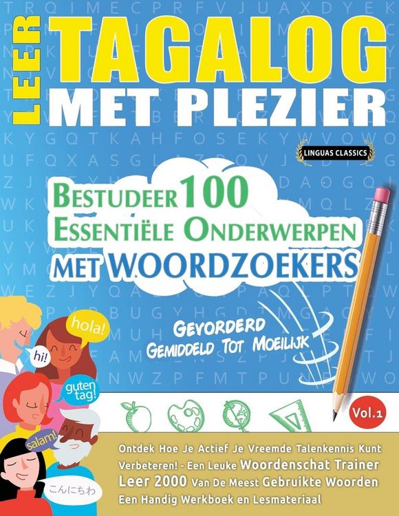 Produktbild: LEER TAGALOG MET PLEZIER - GEVORDERD