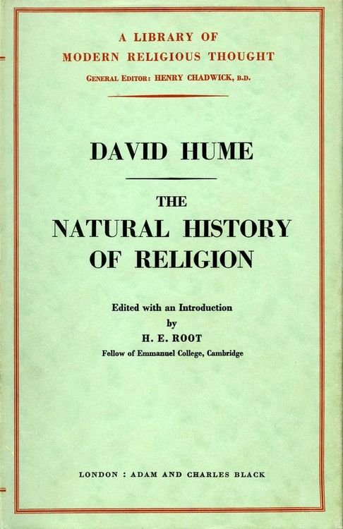 Produktbild: Natural History of Religion