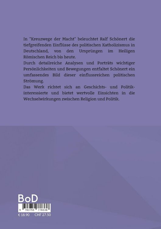 Produktbild: Kreuzwege der Macht