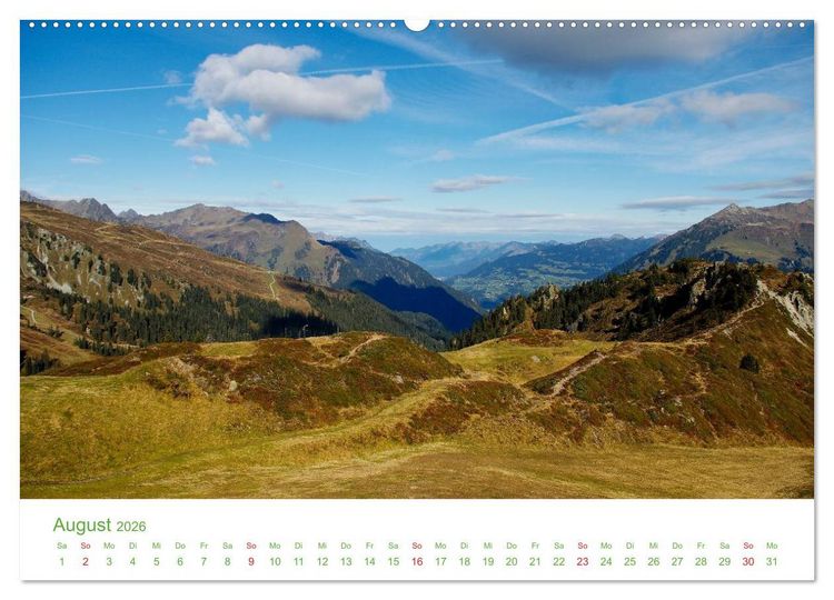 Produktbild: Bergwelt in &Ouml;sterreich (Wandkalender 2026 DIN A2 quer), CALVENDO Monatskalender