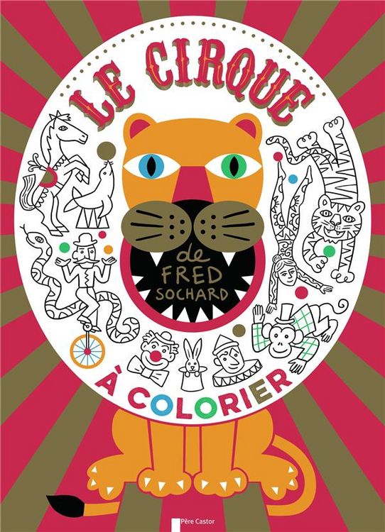 Produktbild: Le cirque &agrave; colorier
