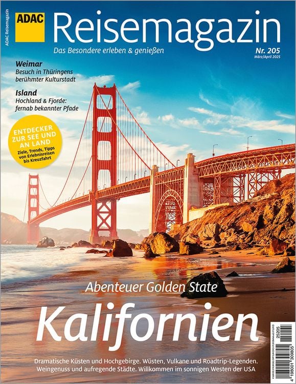 Bild vom Artikel ADAC Reisemagazin mit Titelthema Kalifornien vom Autor Motor Presse Stuttgart