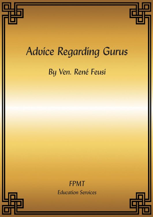Produktbild: Advice Regarding Gurus eBook
