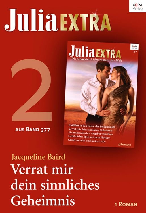 Produktbild: Julia Extra Band 377 - Titel 2: Verrat mir dein sinnliches Geheimnis