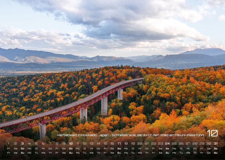 Produktbild: Japan - Im Land der aufgehenden Sonne - 2027 - Kalender DIN A3