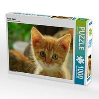 Produktbild: CALVENDO Puzzle Roter Kater 1000 Teile Lege-Gr&ouml;&szlig;e 64 x 48 cm Foto-Puzzle Bild von Sabine L&ouml;wer