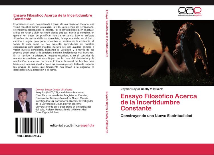 Produktbild: Ensayo Filos&oacute;fico Acerca de la Incertidumbre Constante