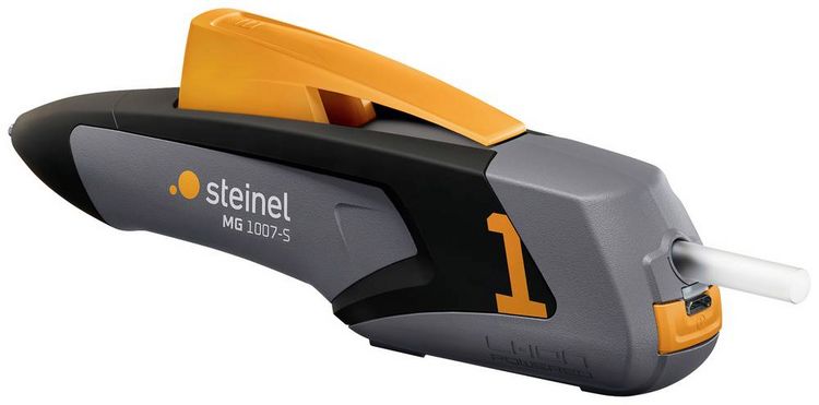 Produktbild: Steinel Mobileglue 1007-S A Akku-Hei&szlig;klebestift inkl. Ladeger&auml;t, inkl. Ladekabel, inkl. Ladestand-Anzeige, Eco-Modus 7 mm 30 W 3.6 V 1 St.