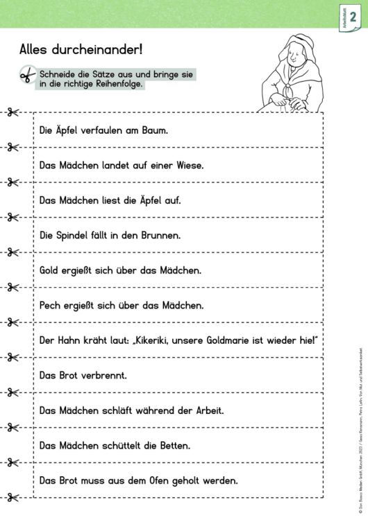 Produktbild: Von Mut und Selbstwirksamkeit - 3 x 5 M&auml;rchen-Bildkarten. Mit Arbeitsbl&auml;ttern f&uuml;r Klasse 3 und 4. Kamishibai Bildkartenset