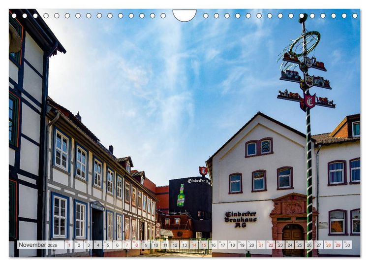 Produktbild: Einbeck Impressionen (Wandkalender 2026 DIN A4 quer), CALVENDO Monatskalender
