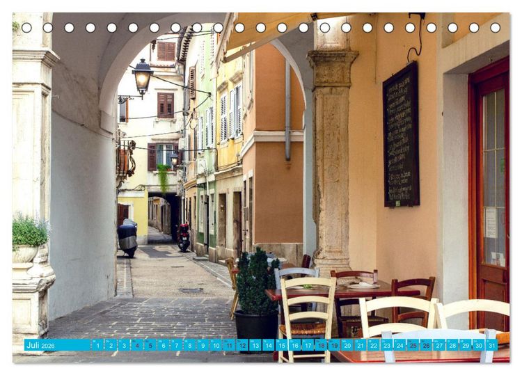 Produktbild: Piran - Slowenische Perle an der Adriak&uuml;ste (Tischkalender 2026 DIN A5 quer), CALVENDO Monatskalender
