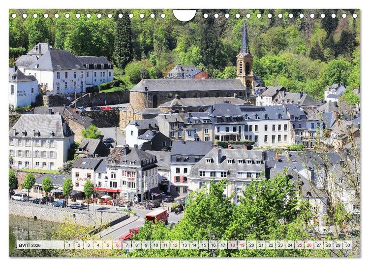 Produktbild: Circuit en Wallonie (Calendrier mural 2026 DIN A4 vertical), CALVENDO calendrier mensuel