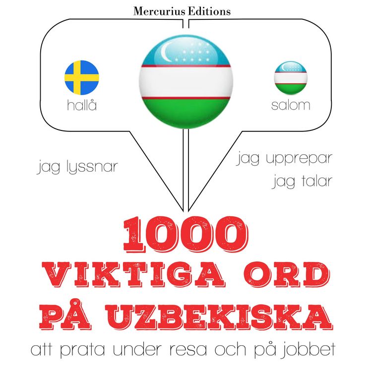 Produktbild: 1000 viktiga ord p&aring; uzbekiska