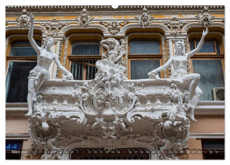 Produktbild: Odessa- Die sch&ouml;ne Stadt am Schwarzen Meer (Wandkalender 2026 DIN A2 quer), CALVENDO Monatskalender
