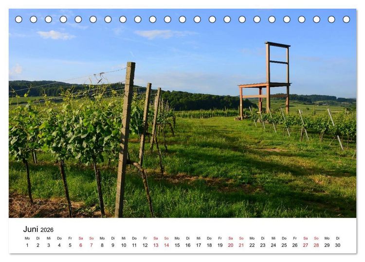 Produktbild: Impressionen vom Kaiserstuhl (Tischkalender 2026 DIN A5 quer), CALVENDO Monatskalender