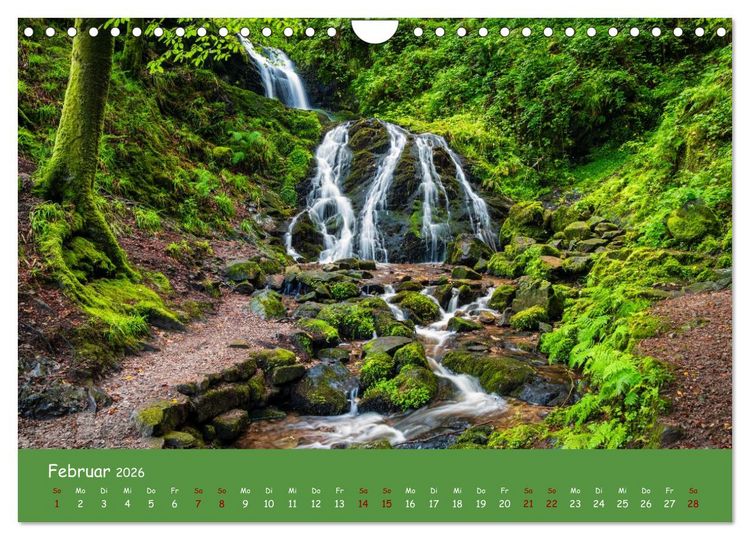Produktbild: Wassertr&auml;ume im Schwarzwald (Wandkalender 2026 DIN A4 quer), CALVENDO Monatskalender