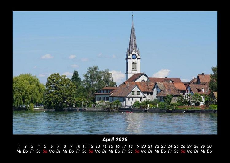 Produktbild: Seeblick 2026 Fotokalender DIN A3