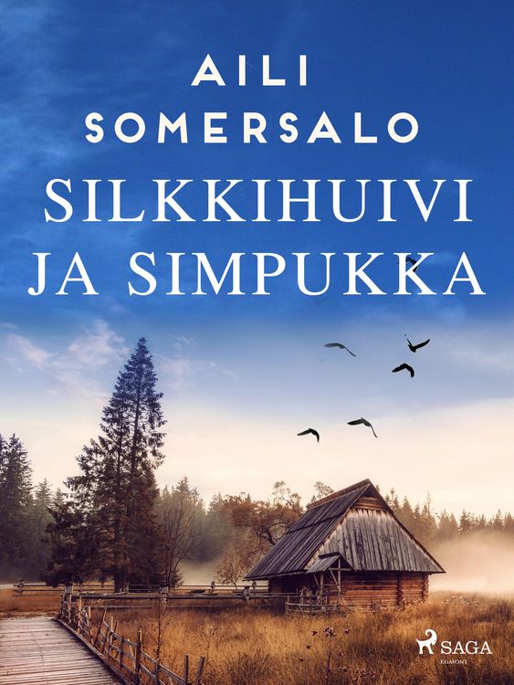 Produktbild: Silkkihuivi ja simpukka