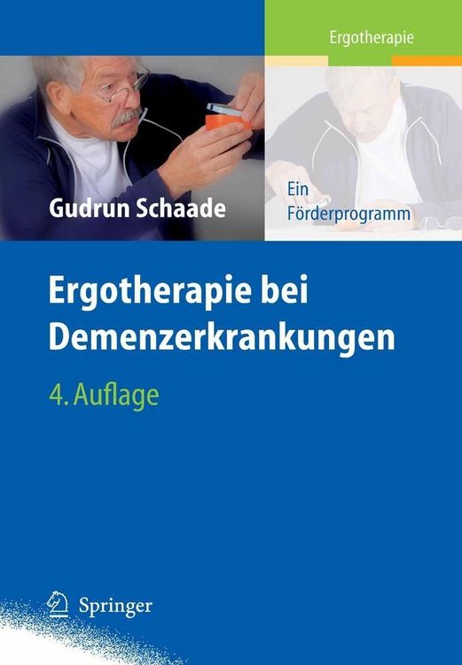 Produktbild: Ergotherapie bei Demenzerkrankungen