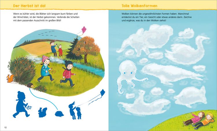Produktbild: WAS IST WAS Kindergarten Malen R&auml;tseln Stickern. Das Wetter