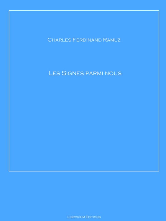 Produktbild: Les Signes parmi nous