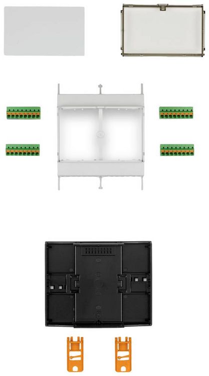 Produktbild: Phoenix Contact BC 71,6-KIT-U11-7035 + 4SPTA8 1311007 Elektronikgeh&auml;use 71.6 x 89.7 x 60.7 Polycarbonat Lichtgrau (RAL 7035)