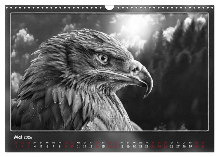 Produktbild: Tieren ins Gesicht geschaut (Wandkalender 2026 DIN A3 quer), CALVENDO Monatskalender