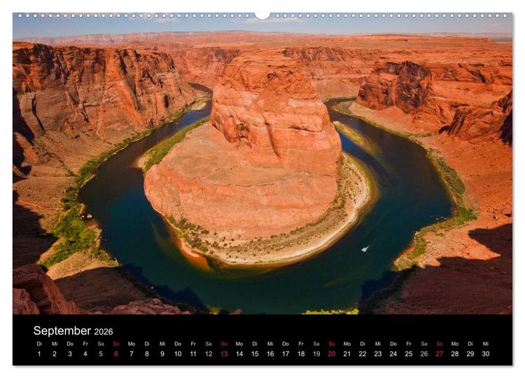 Produktbild: USA - Southwest (Wandkalender 2026 DIN A2 quer), CALVENDO Monatskalender