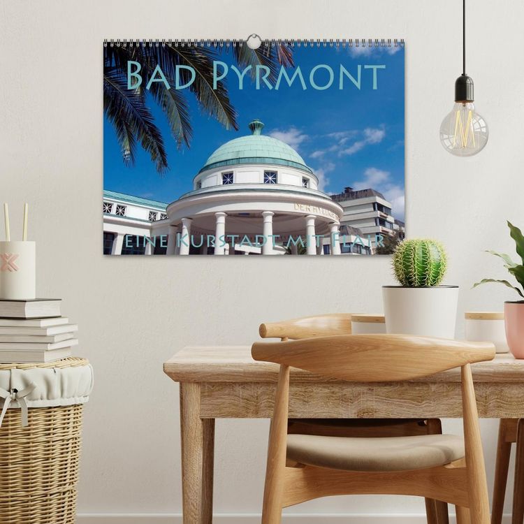 Produktbild: Bad Pyrmont - eine Kurstadt mit Flair (Wandkalender 2026 DIN A3 quer), CALVENDO Monatskalender