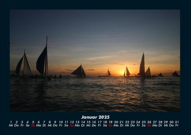 Produktbild: Boote 2025 Fotokalender DIN A4
