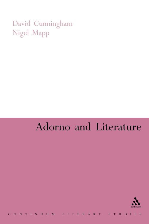 Produktbild: Adorno and Literature