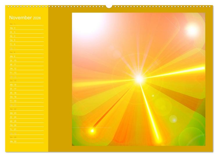 Produktbild: Licht-Portale 2026 (Wandkalender 2026 DIN A2 quer), CALVENDO Monatskalender