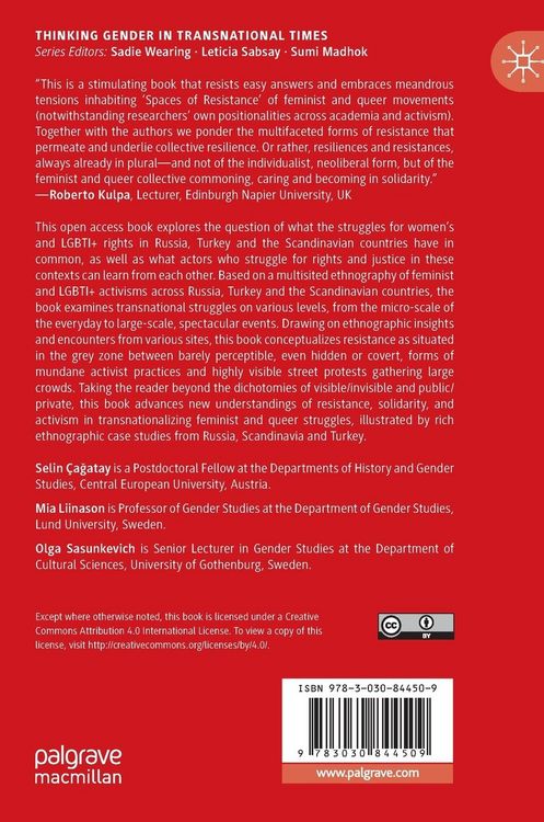 Produktbild: Feminist and LGBTI+ Activism across Russia, Scandinavia and Turkey